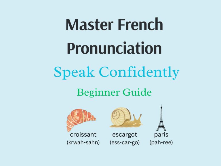 Complete Guide to French Pronunciation